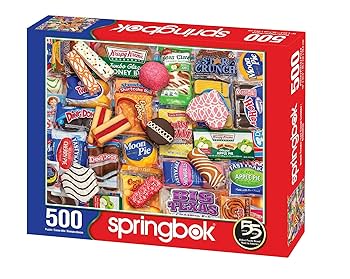 Amazon.com: Springbok - Snack Treats - 500 Piece Jigsaw